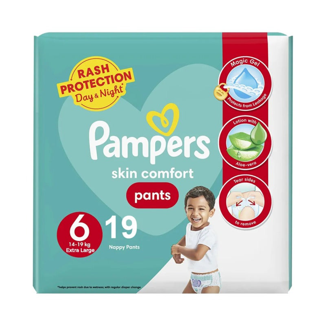 PAMPERS PANTS JUNIOR S6 HC 4x22
